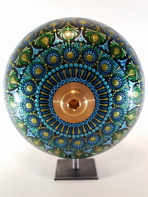 Dot-Art design urn